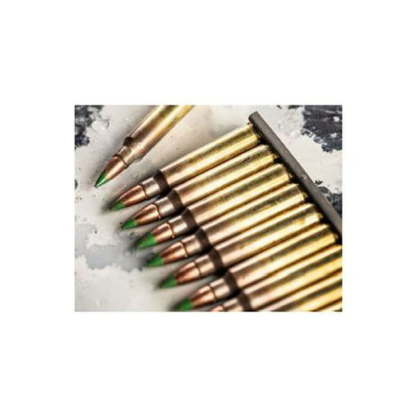 Winchester 5.56 NATO Ammunition 420 Round Ammo Can M855 FMJ 62 Grain Stripper Clips - Image 3
